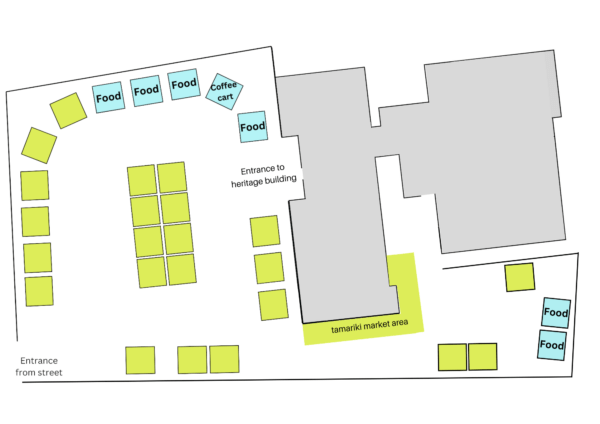 Outdoor stalls 14 September