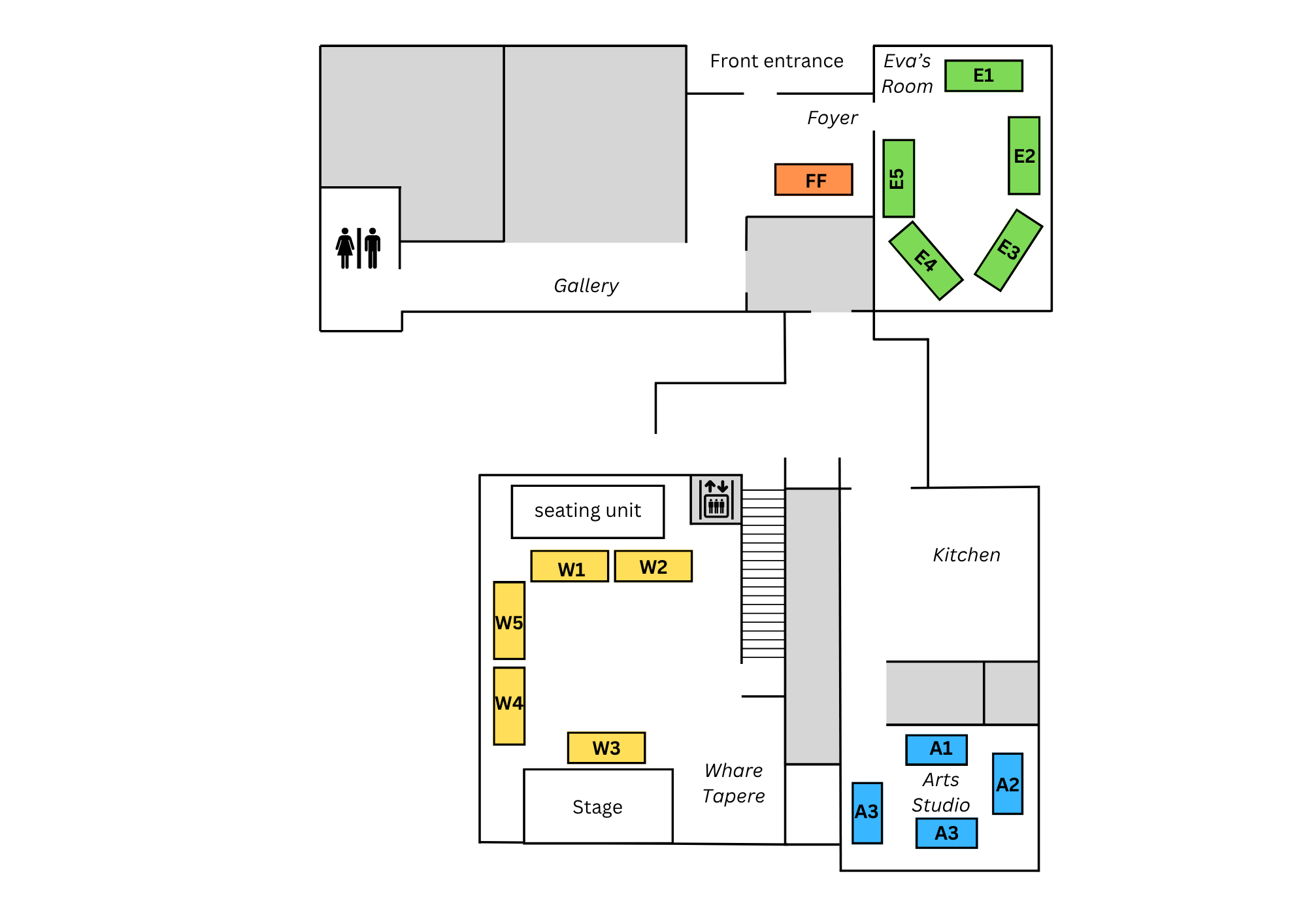 Inside stalls 13 December 2026